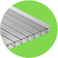 Теплица Каплевидная 40х20 - ширина 3 м - Поликарбонат с защитой от ультрафиолета UV-400