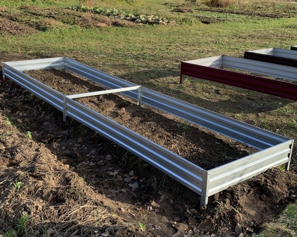 Оцинкованные грядки - ширина 0.65 м в Новосибирске