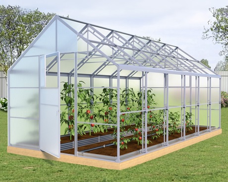 Теплица Двускатная 40х20+20х20<br/>ширина 3 м
