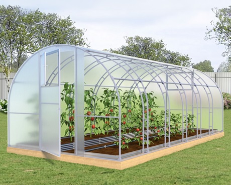 Теплица Арочная 20х20+20х20<br/>ширина 3 м