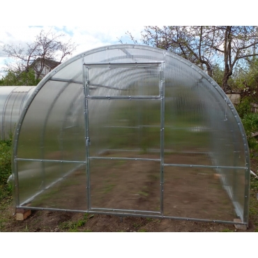 Теплица Арочная 40х20 - ширина 3.5 м в Новосибирске