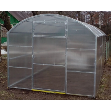 Теплица Прямостенная 40х20 - ширина 2.5 м в Новосибирске
