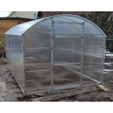 Теплица Прямостенная 40х20 - ширина 2.5 м в Новосибирске