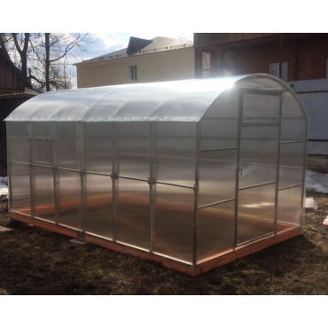 Теплица Прямостенная 40х20+20х20 - ширина 2.5 м в Новосибирске