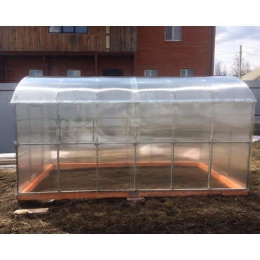 Теплица Прямостенная 40х20+20х20 - ширина 2.5 м в Новосибирске