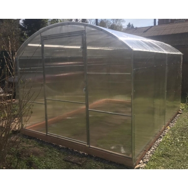 Теплица Прямостенная 40х20+20х20 - ширина 2.5 м в Новосибирске