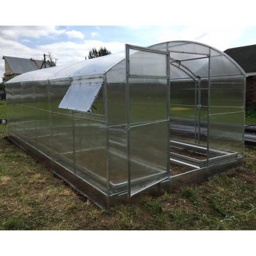 Теплица Прямостенная 40х20+20х20 - ширина 2.5 м в Новосибирске