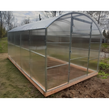 Теплица Прямостенная 40х20+20х20 - ширина 2.5 м в Новосибирске