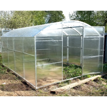 Теплица Прямостенная 40х20 - ширина 3 м в Новосибирске