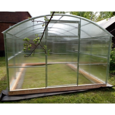 Теплица Прямостенная 40х20 - ширина 3 м в Новосибирске