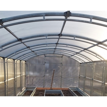 Теплица Прямостенная 40х20+20х20 - ширина 3 м в Новосибирске