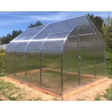 Теплица Каплевидная 40х20 - ширина 2.5 м в Новосибирске