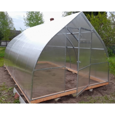 Теплица Каплевидная 40х20 - ширина 3 м в Новосибирске