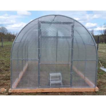 Теплица Арочная 20х20 - ширина 2.5 м в Новосибирске