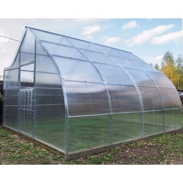 Теплица Каплевидная 40х20 - ширина 3.5 м в Новосибирске