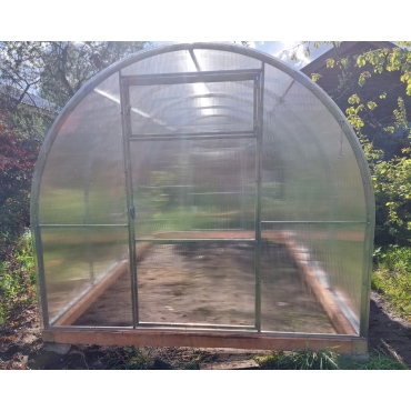 Теплица Арочная 40х20 - ширина 2.5 м в Новосибирске