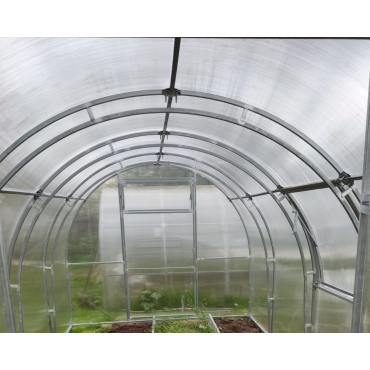 Теплица Арочная 20х20+20х20 - ширина 2.5 м в Новосибирске