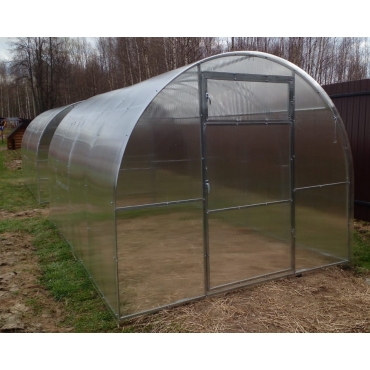 Теплица Арочная 20х20+20х20 - ширина 2.5 м в Новосибирске
