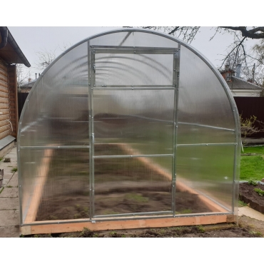 Теплица Арочная 20х20+20х20 - ширина 2.5 м в Новосибирске