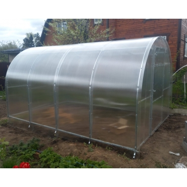 Теплица Арочная 20х20+20х20 - ширина 2.5 м в Новосибирске
