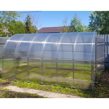 Теплица Арочная 20х20+20х20 - ширина 2.5 м в Новосибирске