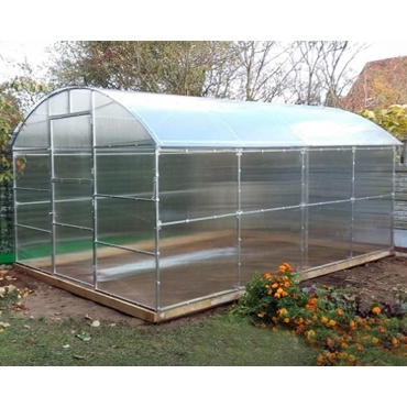 Теплица Прямостенная 40х20 - ширина 3.5 м в Новосибирске
