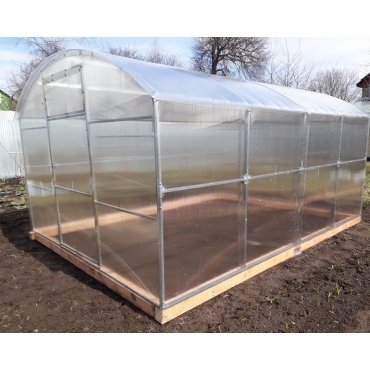 Теплица Прямостенная 40х20+20х20 - ширина 3.5 м в Новосибирске