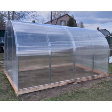 Теплица Арочная 40х20+20х20 - ширина 2.5 м в Новосибирске