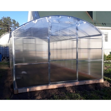 Теплица Прямостенная 40х20+20х20 - ширина 3.5 м в Новосибирске