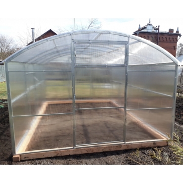 Теплица Прямостенная 40х20+20х20 - ширина 3.5 м в Новосибирске