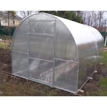 Теплица Арочная 40х20+20х20 - ширина 2.5 м в Новосибирске