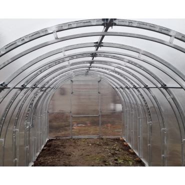 Теплица Арочная 40х20+20х20 - ширина 2.5 м в Новосибирске