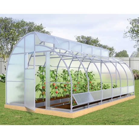 Теплица Миттлайдер 40х20 - ширина 3.5 м в Новосибирске