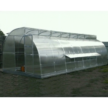 Теплица Миттлайдер 40х20 - ширина 3.5 м в Новосибирске