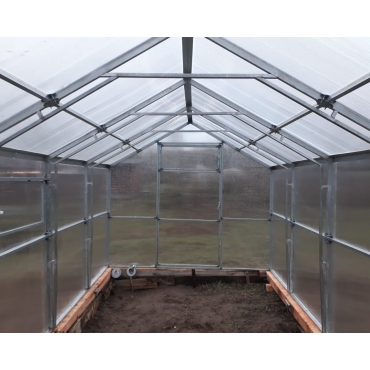 Теплица Двускатная 40х20+20х20 - ширина 2.5 м в Новосибирске