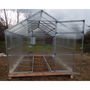 Теплица Двускатная 40х20 - ширина 2.5 м в Новосибирске
