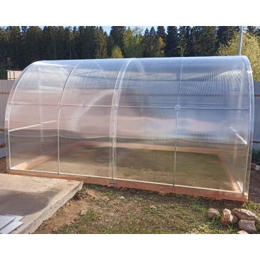 Теплица Арочная 20х20 - ширина 3 м в Новосибирске