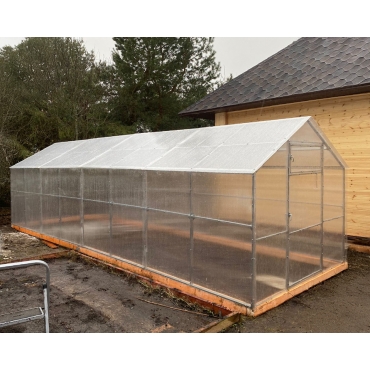 Теплица Двускатная 40х20 - ширина 2.5 м в Новосибирске