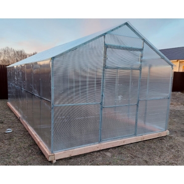 Теплица Двускатная 40х20 - ширина 3 м в Новосибирске