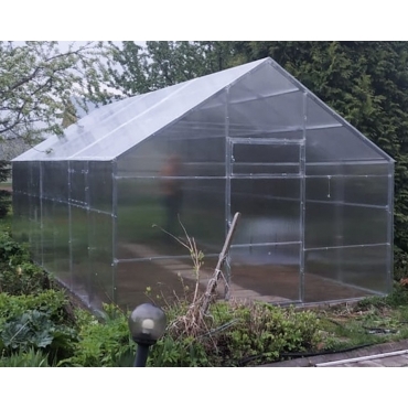 Теплица Двускатная 40х20 - ширина 3.5 м в Новосибирске