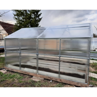Теплица Двускатная 40х20+20х20 - ширина 3 м в Новосибирске