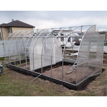 Теплица Миттлайдер 40х20 - ширина 3 м в Новосибирске