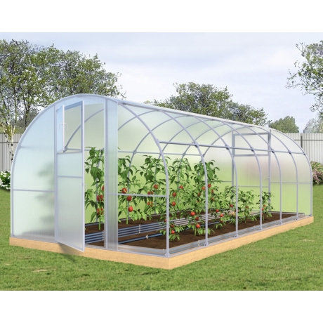 Теплица Арочная 20х20 - ширина 3 м в Новосибирске