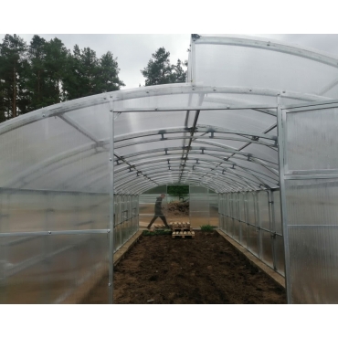 Теплица Миттлайдер 40х20+20х20 - ширина 3.5 м в Новосибирске