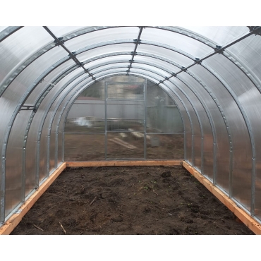 Теплица Арочная 40х20 - ширина 3 м в Новосибирске